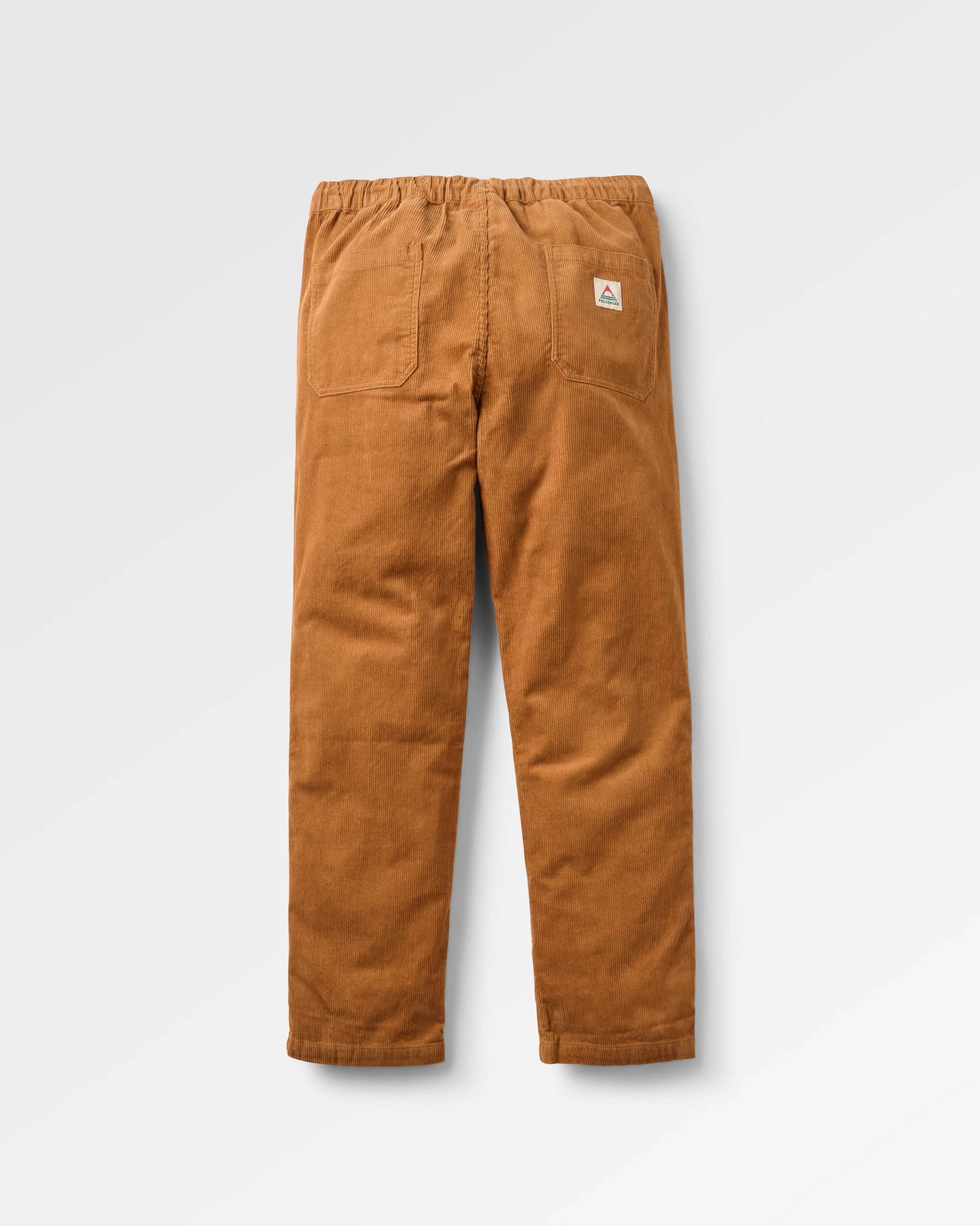 Compass Recycled Corduroy Trouser - Coconut - Flatlay