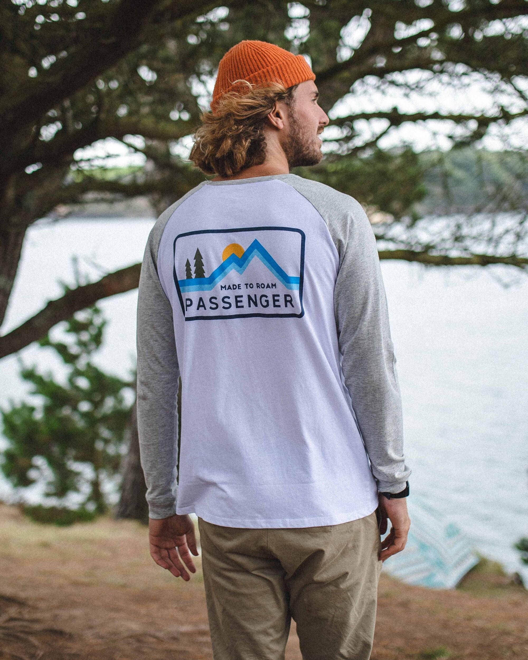 Made To Roam Recycled LS T-Shirt - White - Lifestyle