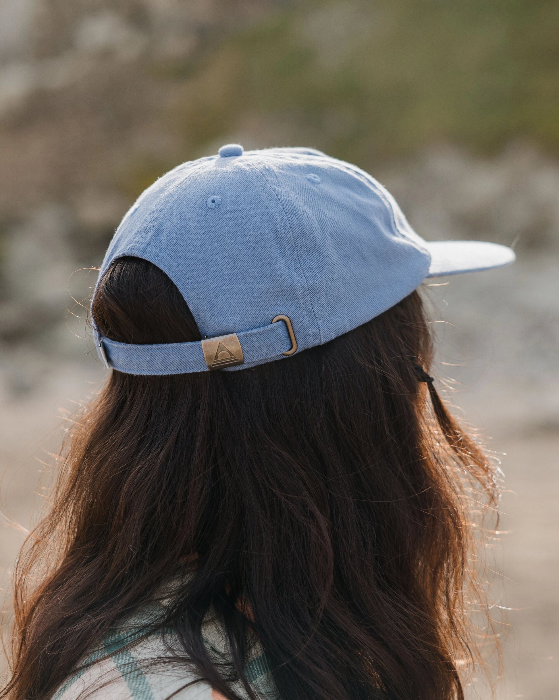 Womens_Seekers Recycled Cotton Low Profile Cap - Moonlight Blue