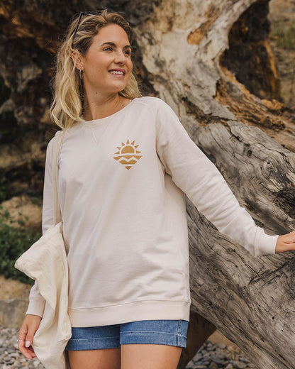 Mystic Recycled Cotton Sweatshirt - Birch