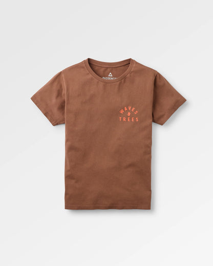 Penida T-Shirt - Chestnut - Flatlay