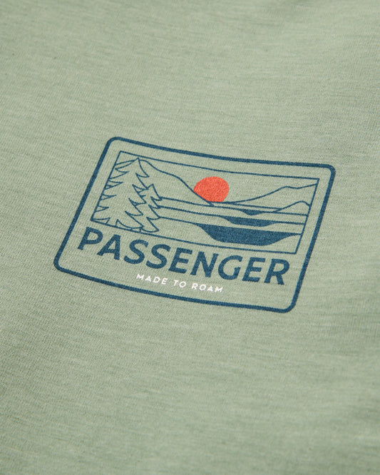 Roamscreen UPF50 LS T-Shirt - Pistachio - Flatlay