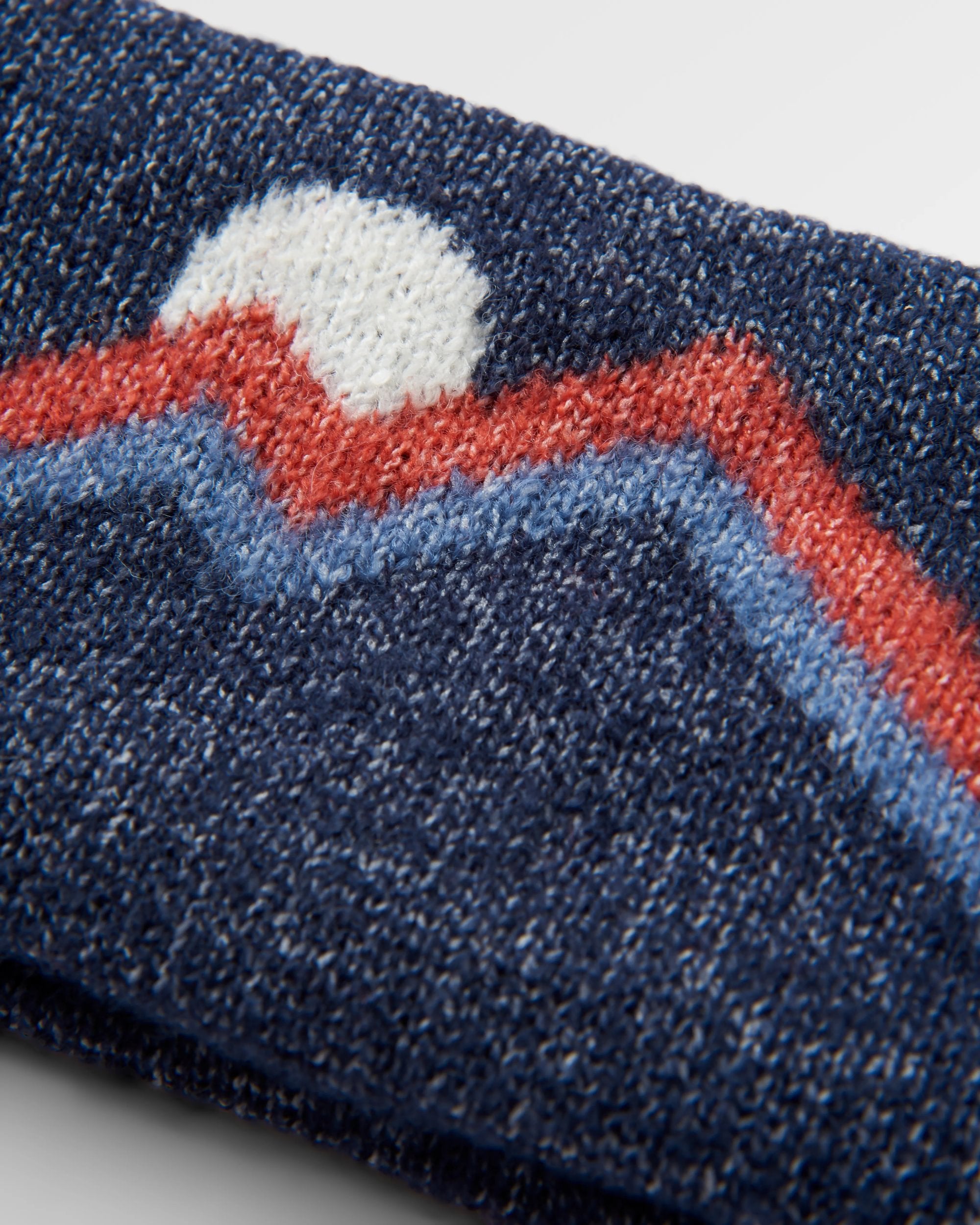 Passenger Recycled Headband - Rich Navy - Flatlay