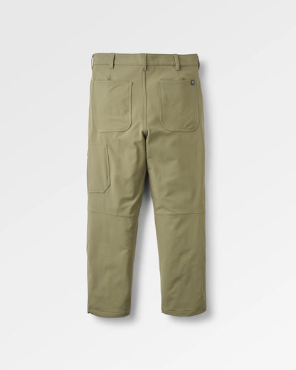 Jasper Outdoor Hybrid Trouser - Dusty Olive - Flatlay