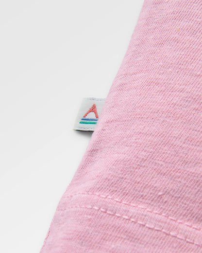 Heritage Recycled Relaxed Fit T-Shirt - Pink Haze - Flatlay