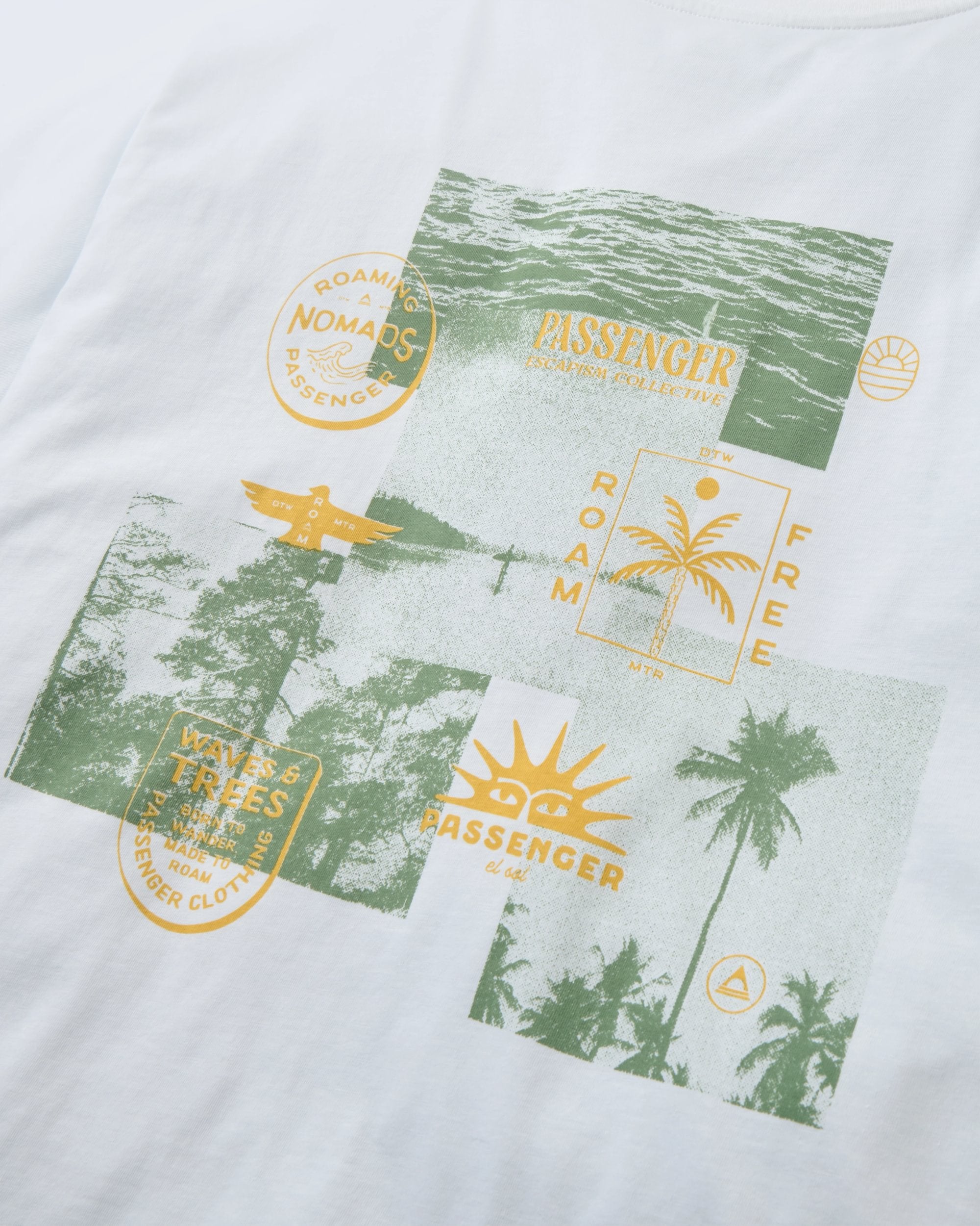 Sonoma T-Shirt - White - Flatlay