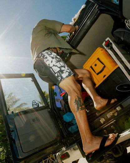 Rialto Boardshort - Black - Lifestyle