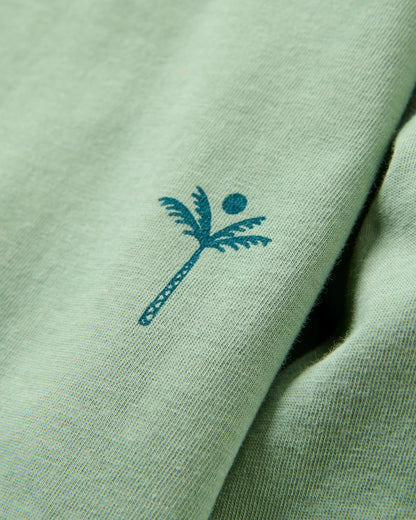 Sonoma LS T-shirt - Pistachio - Flatlay