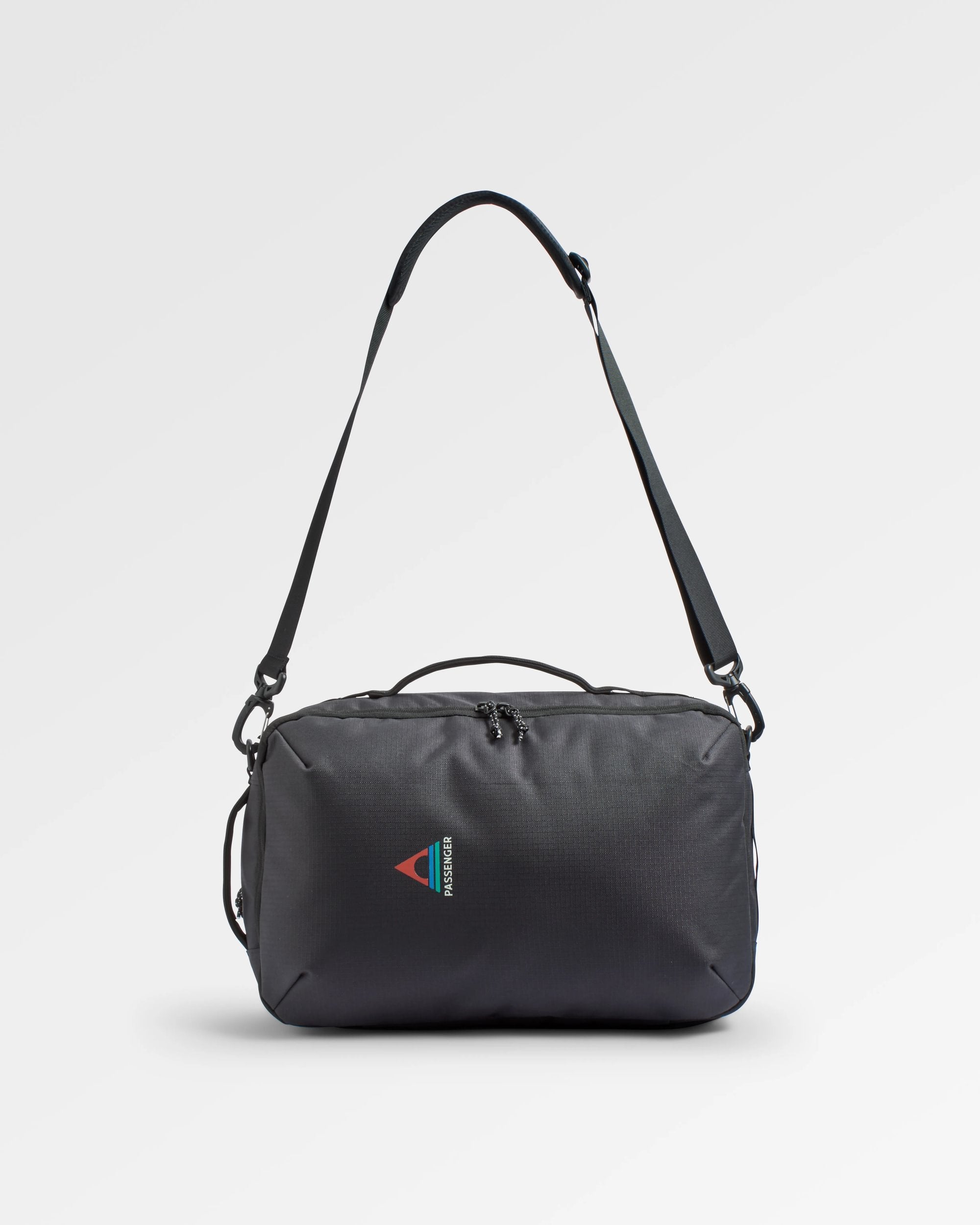 Wayfarer Recycled Backpack Duffel - Black - Flatlay