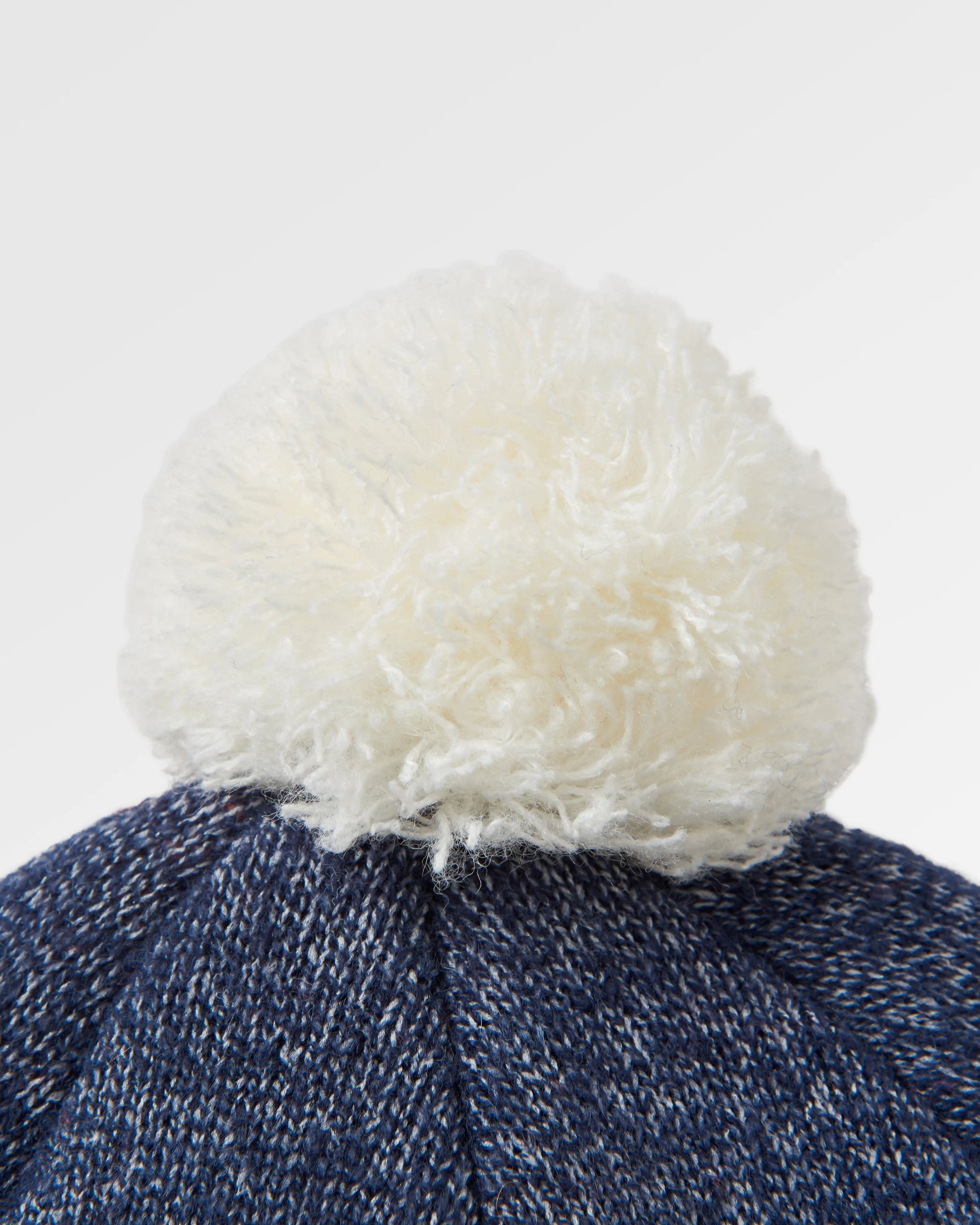 Passenger Recycled Bobble Hat - Birch - Flatlay