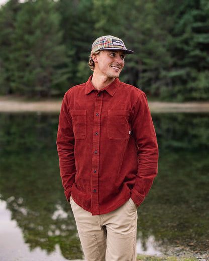 Backcountry Cord Shirt - Red Ochre