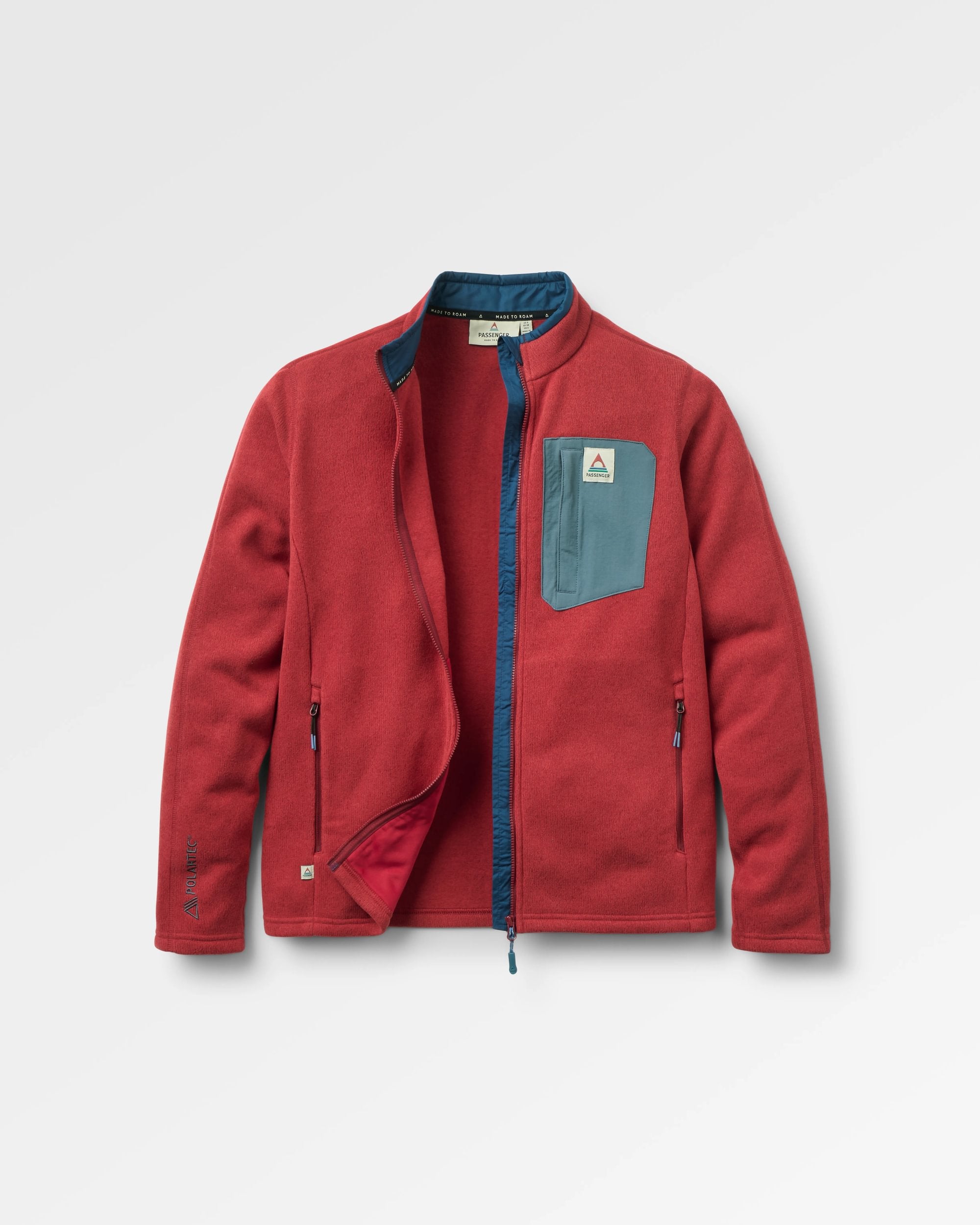 Stargazer Polartec® Fleece - Garnet - Flatlay
