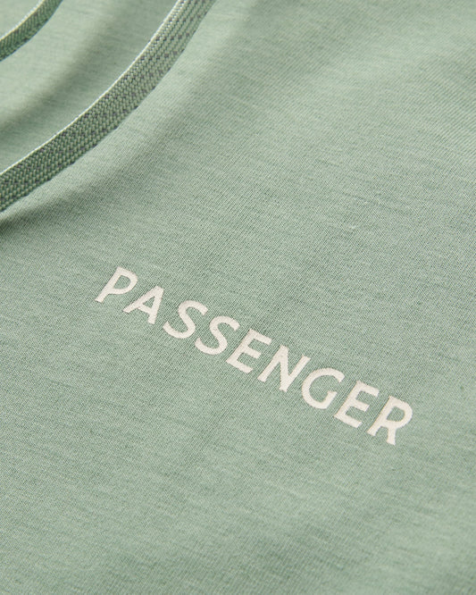 Roamscreen UPF50 Women's Hoodie - Pistachio - Flatlay