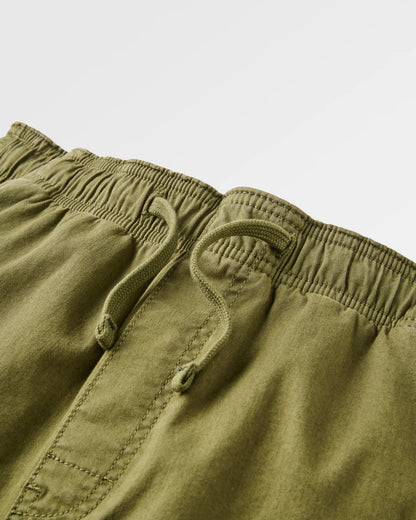 Drifter Twill Relaxed Fit Trouser - Khaki - Flatlay