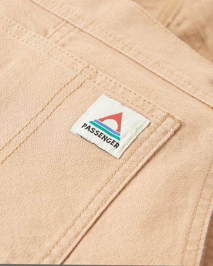 Vantage 2.0 Organic Cotton Dungaree - Biscuit - Flatlay