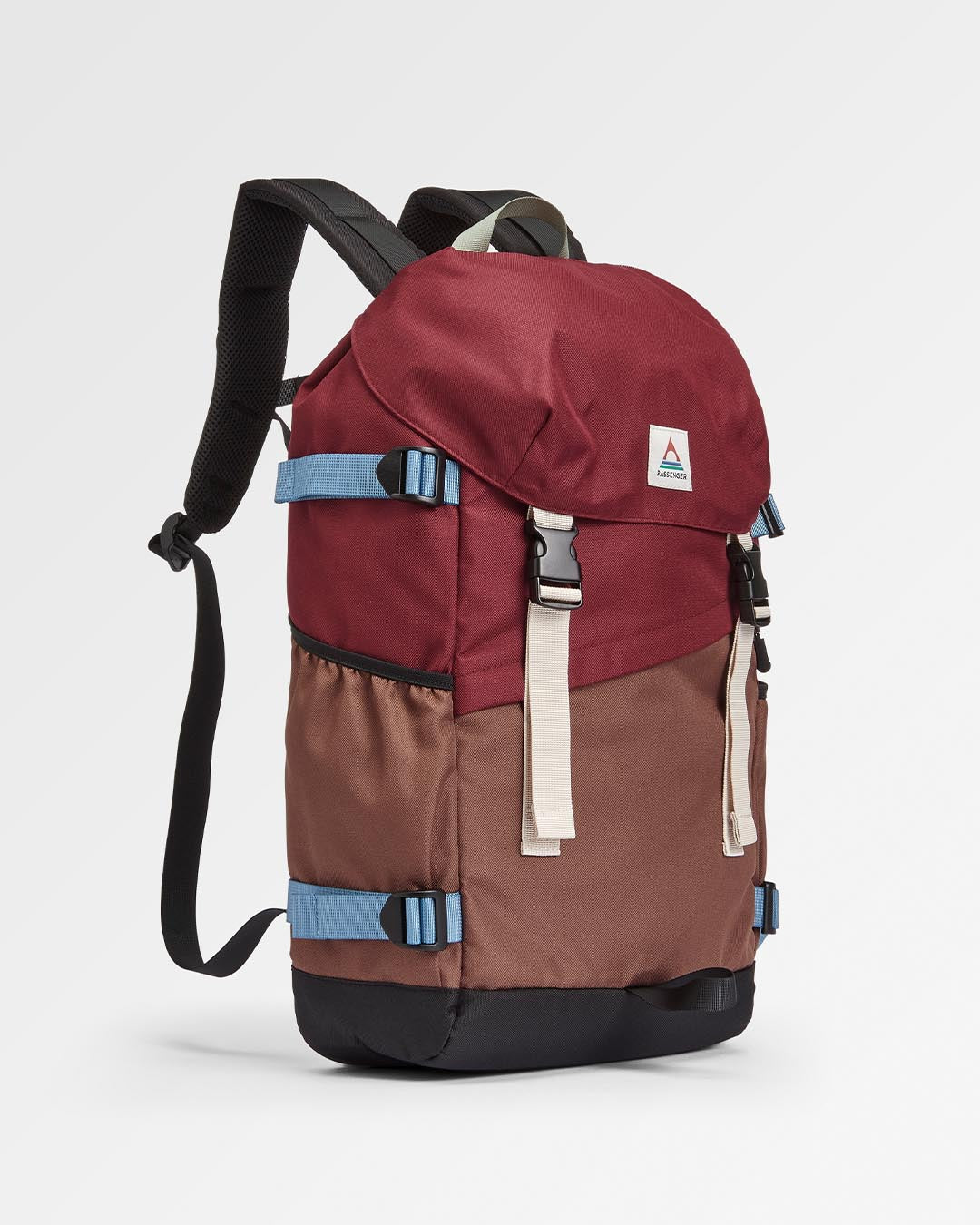 Boondocker Recycled 26L Backpack - Burgundy/Chestnut