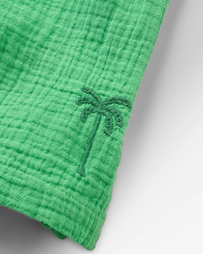 Waveney Short - True Green - Flatlay