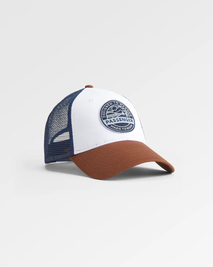 Odyssey Mesh Snapback Cap - Rich Navy/Rubber