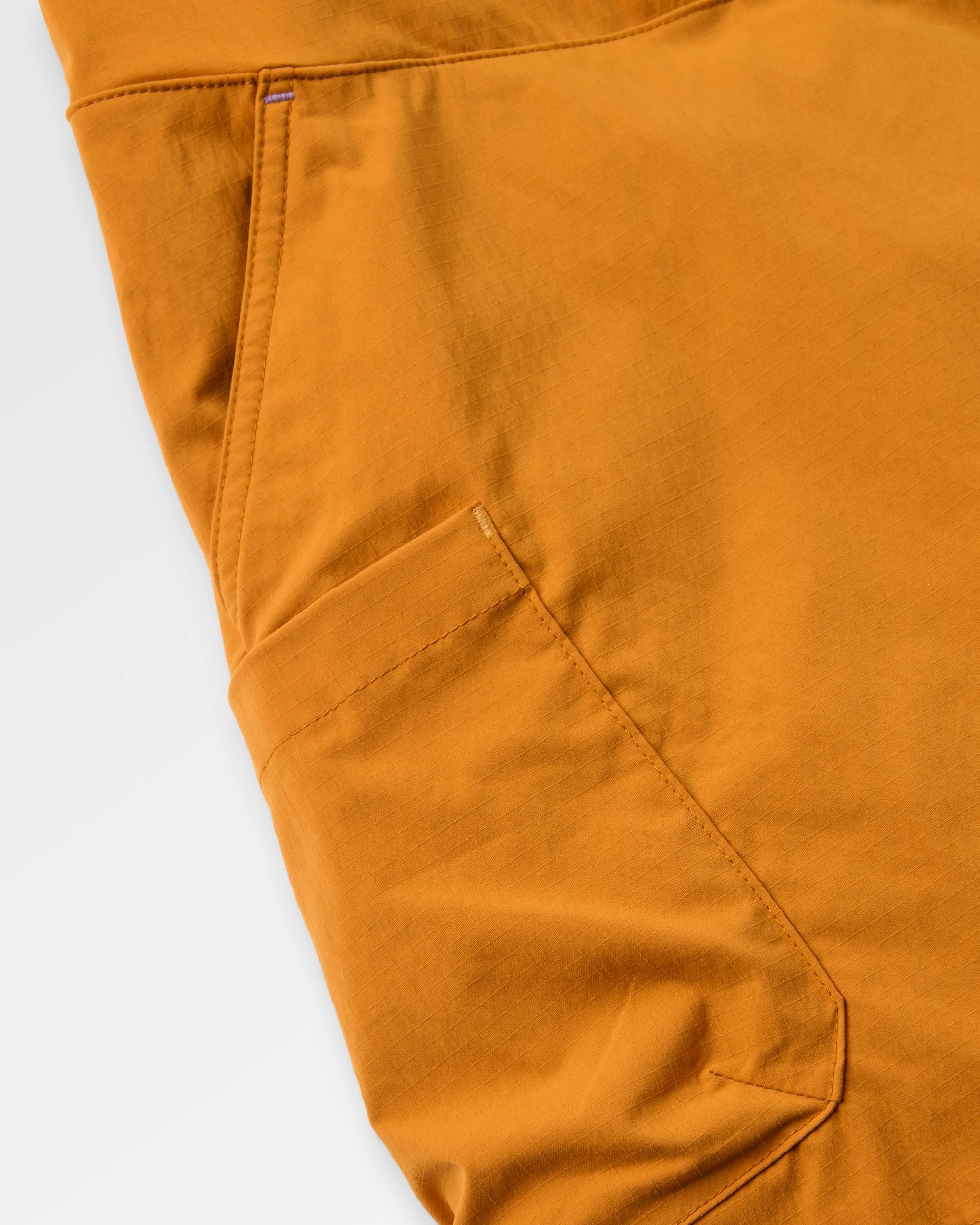 Refuel Ripstop Dress - Retro Orange - Flatlay