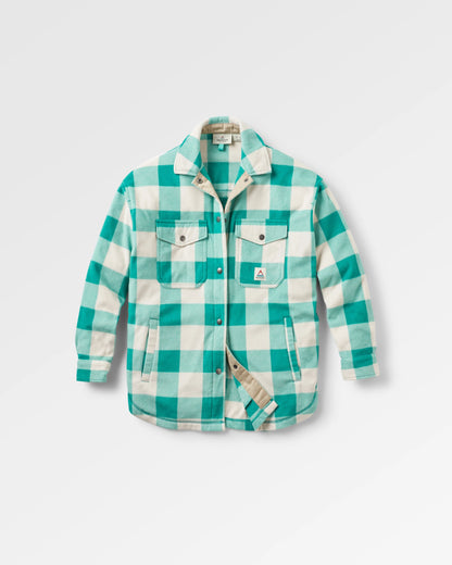 East Recycled Polar Fleece Shirt - Greenlake Buffalo Check