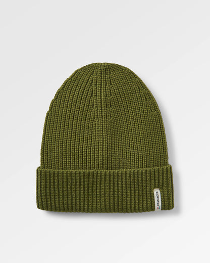 Compass Recycled Beanie - Khaki