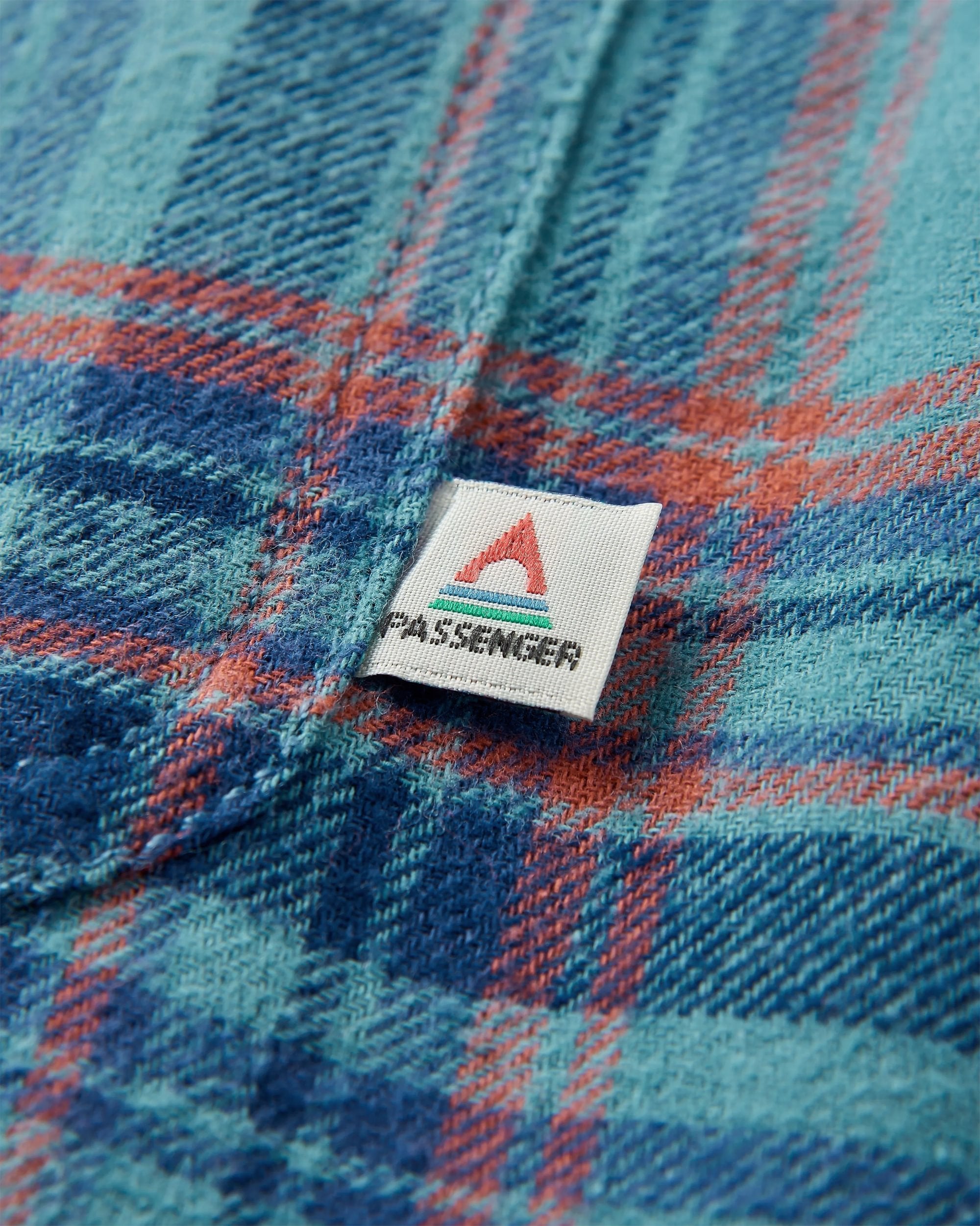 Backcountry Check Light Shirt - Arctic Check - Flatlay