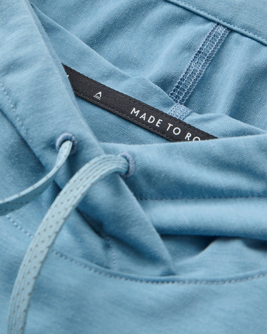 Roamscreen UPF50 Hoodie - Faded Denim - Flatlay