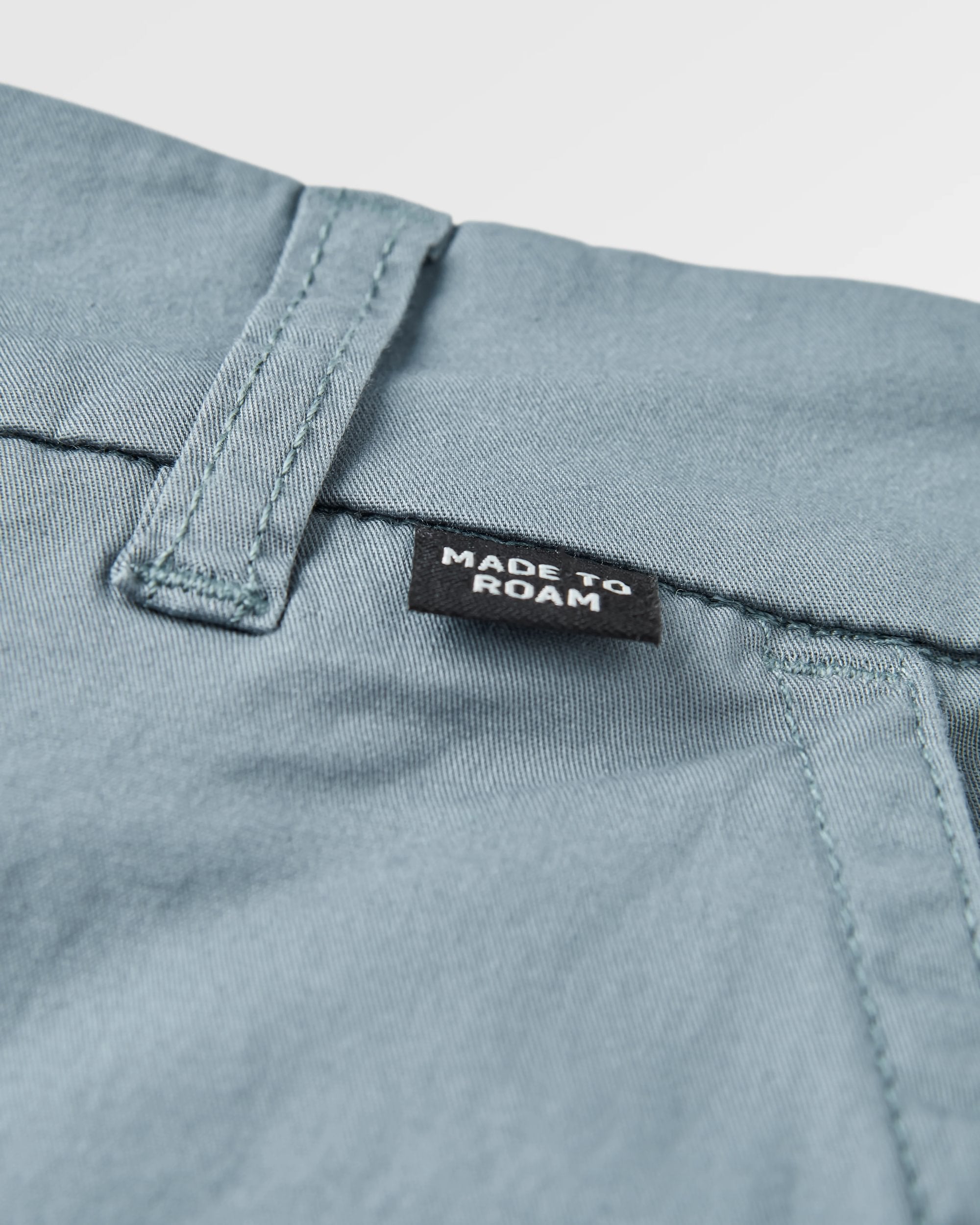 365 Light Organic Cotton Shorts - Storm Grey - Flatlay