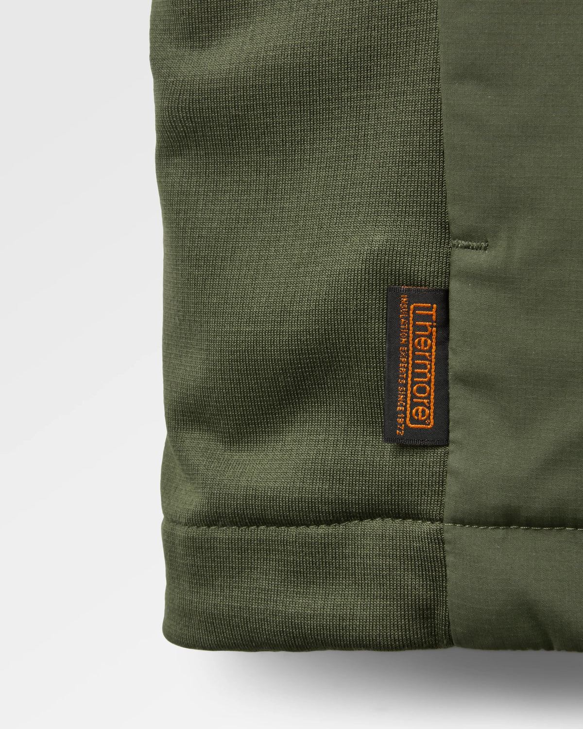 Daybreak Lightweight Thermore® Insulated Vest - Faded Black/Khaki - Flatlay