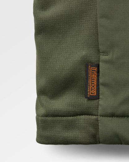 Daybreak Lightweight Thermore® Insulated Vest - Faded Black/Khaki - Flatlay