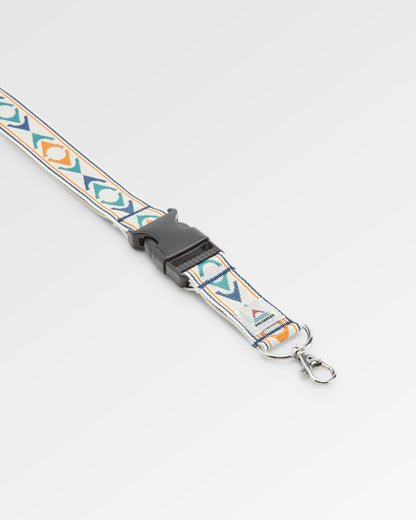 Travel Lanyard - Stepping Stone - Sunrise Orange/Birch