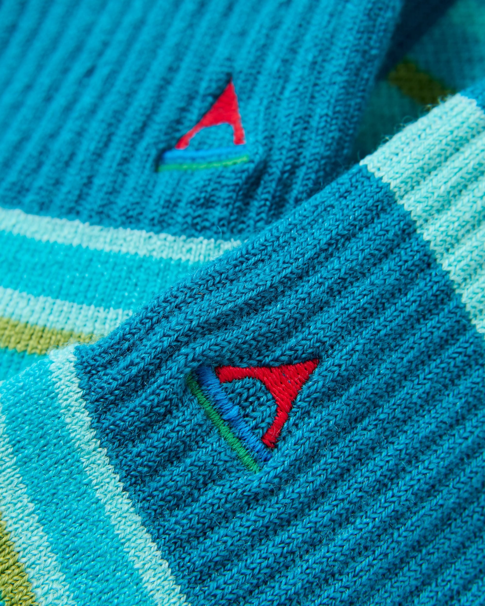 Tahoma Active Socks - Mediterranean - Flatlay