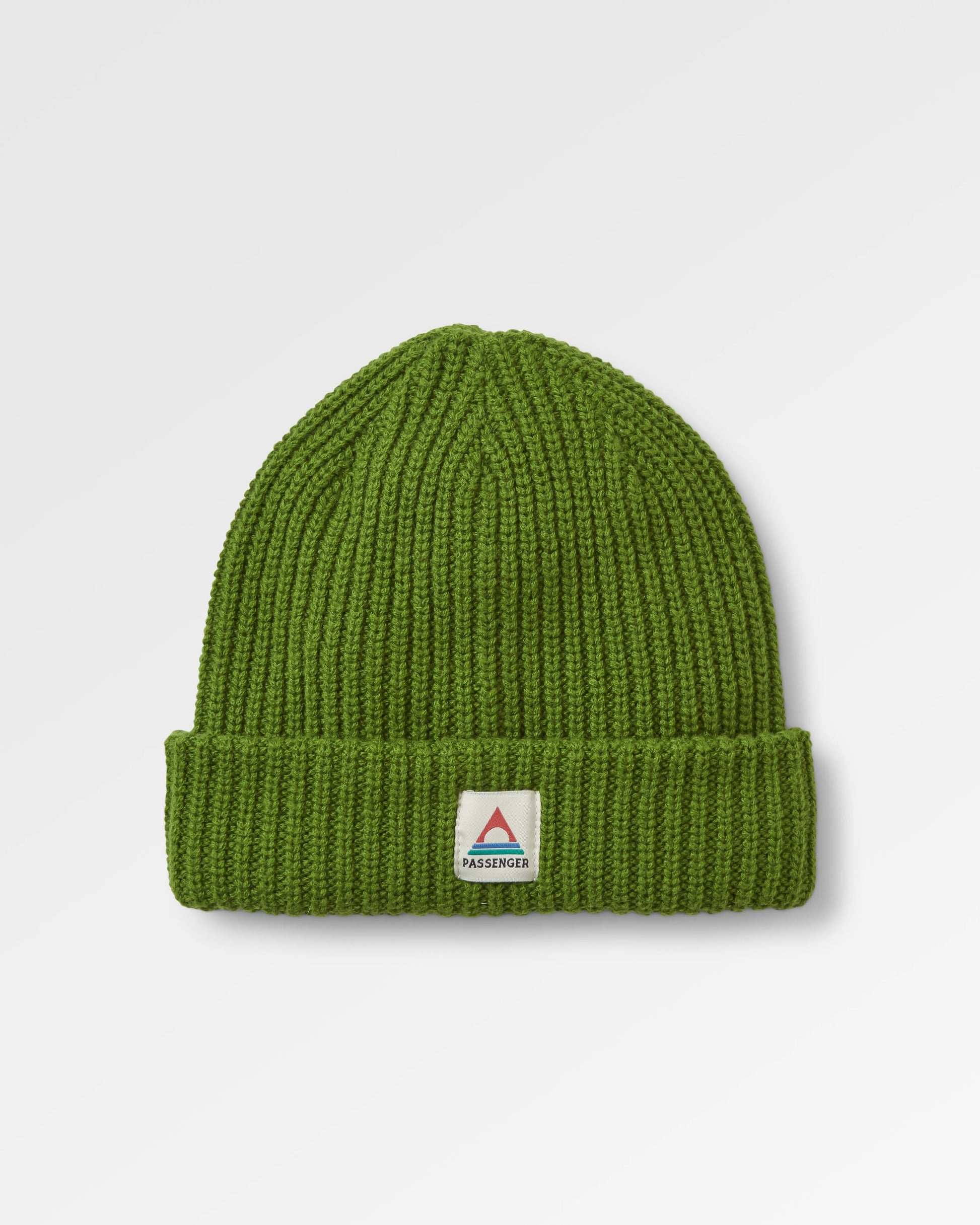 Beechwood Recycled Fleece Lined Beanie - Khaki - Flatlay