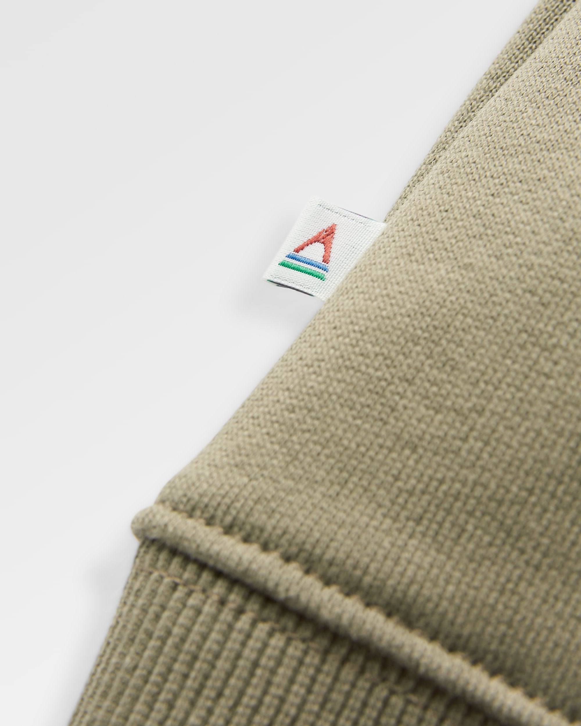 Vita Organic Cotton Sweatshirt - Dusty Olive - Flatlay