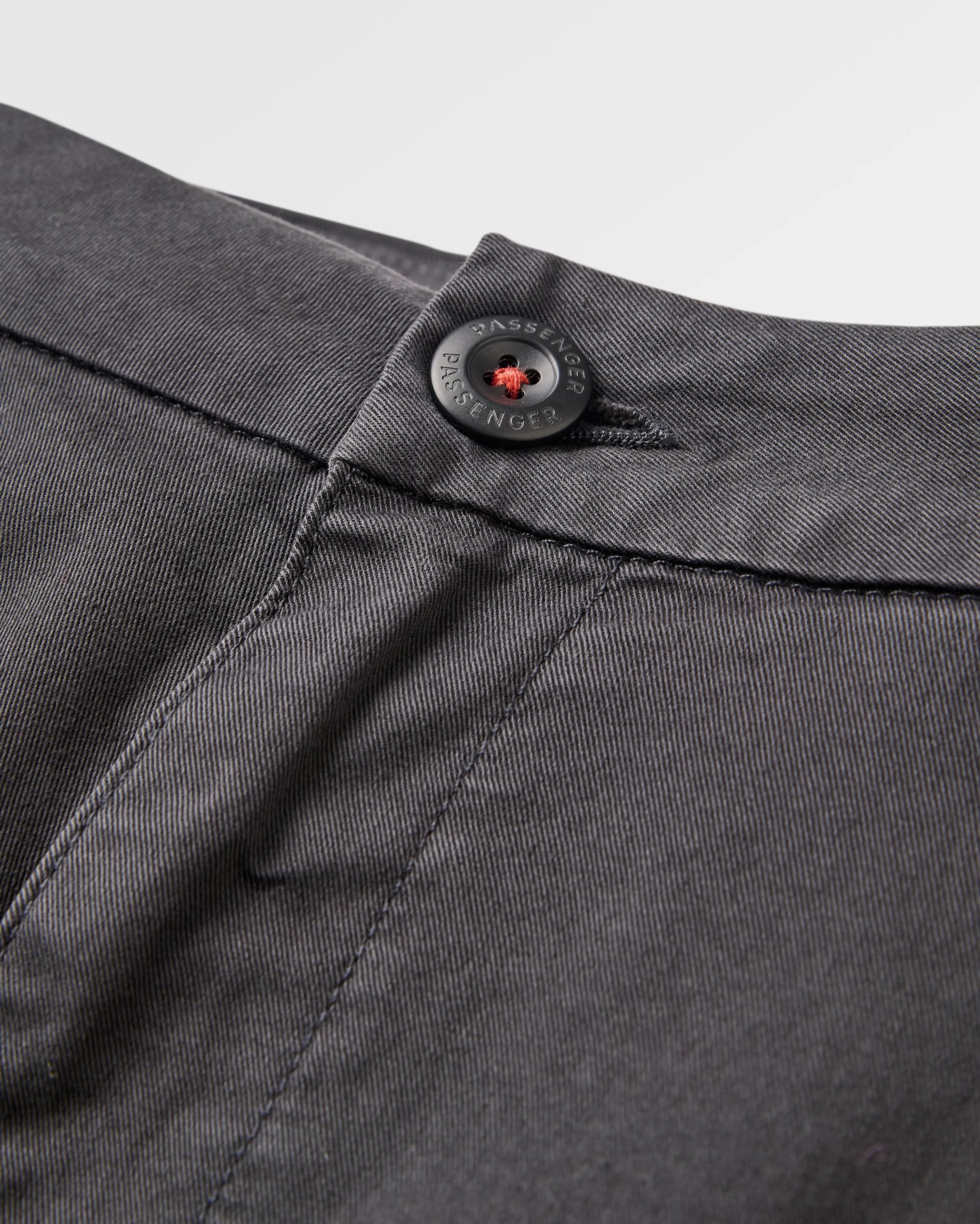 365 Organic Cotton Trouser - Faded Black
 - Flatlay