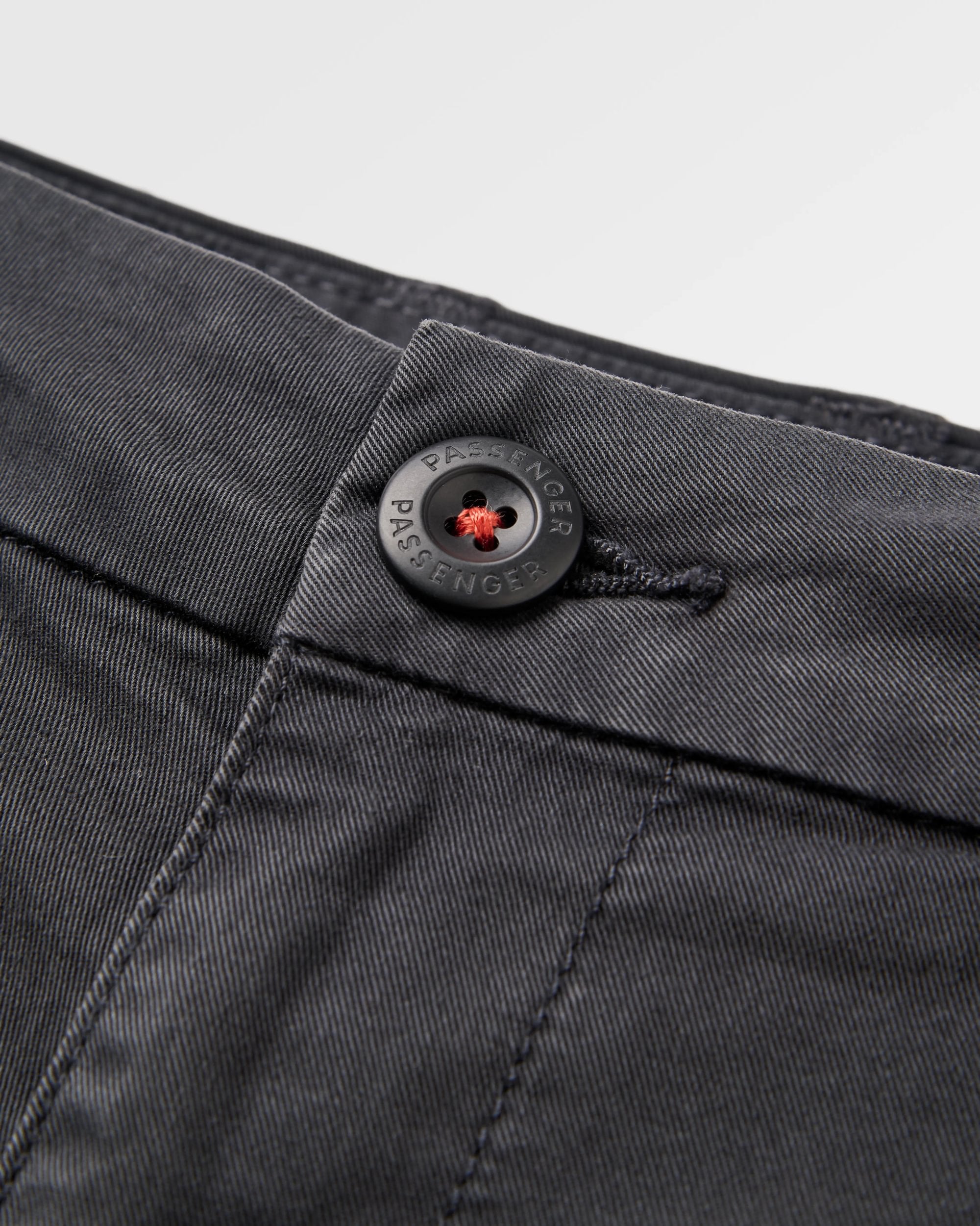 365 Organic Cotton Shorts 2.0 - Faded Black - Flatlay