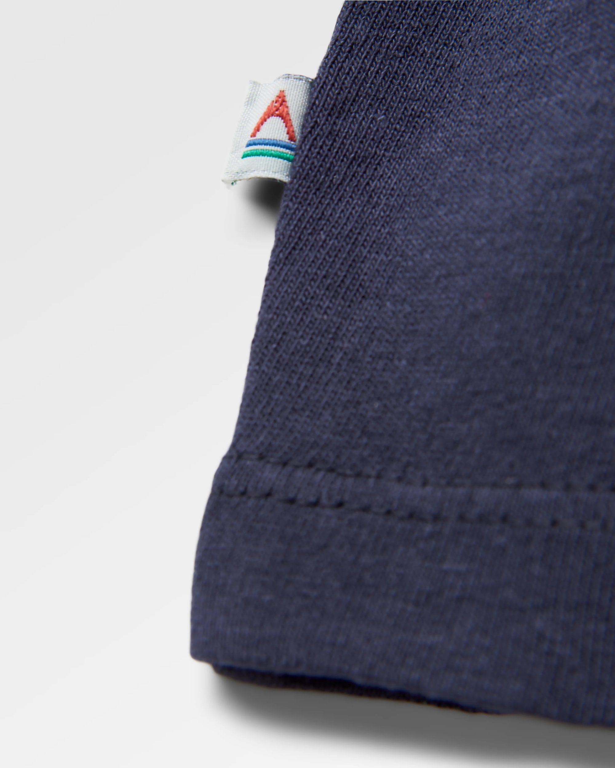 Made To Roam Recycled Cotton T-Shirt - Deep Navy - Flatlay