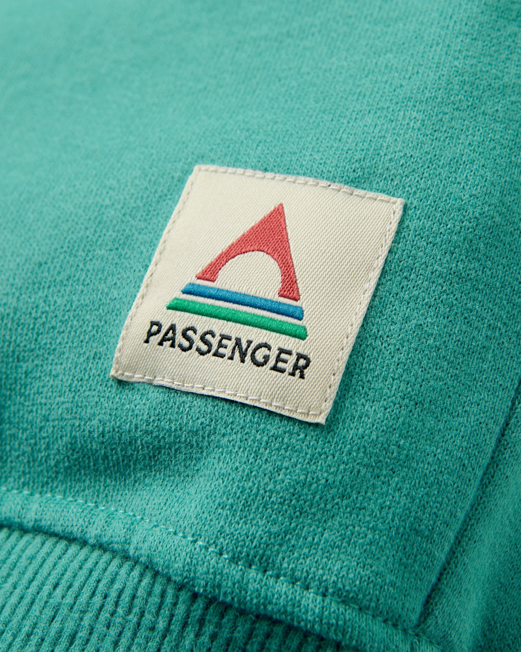 Heritage Relaxed Fit Sweatshirt - Ocean Teal - Flatlay