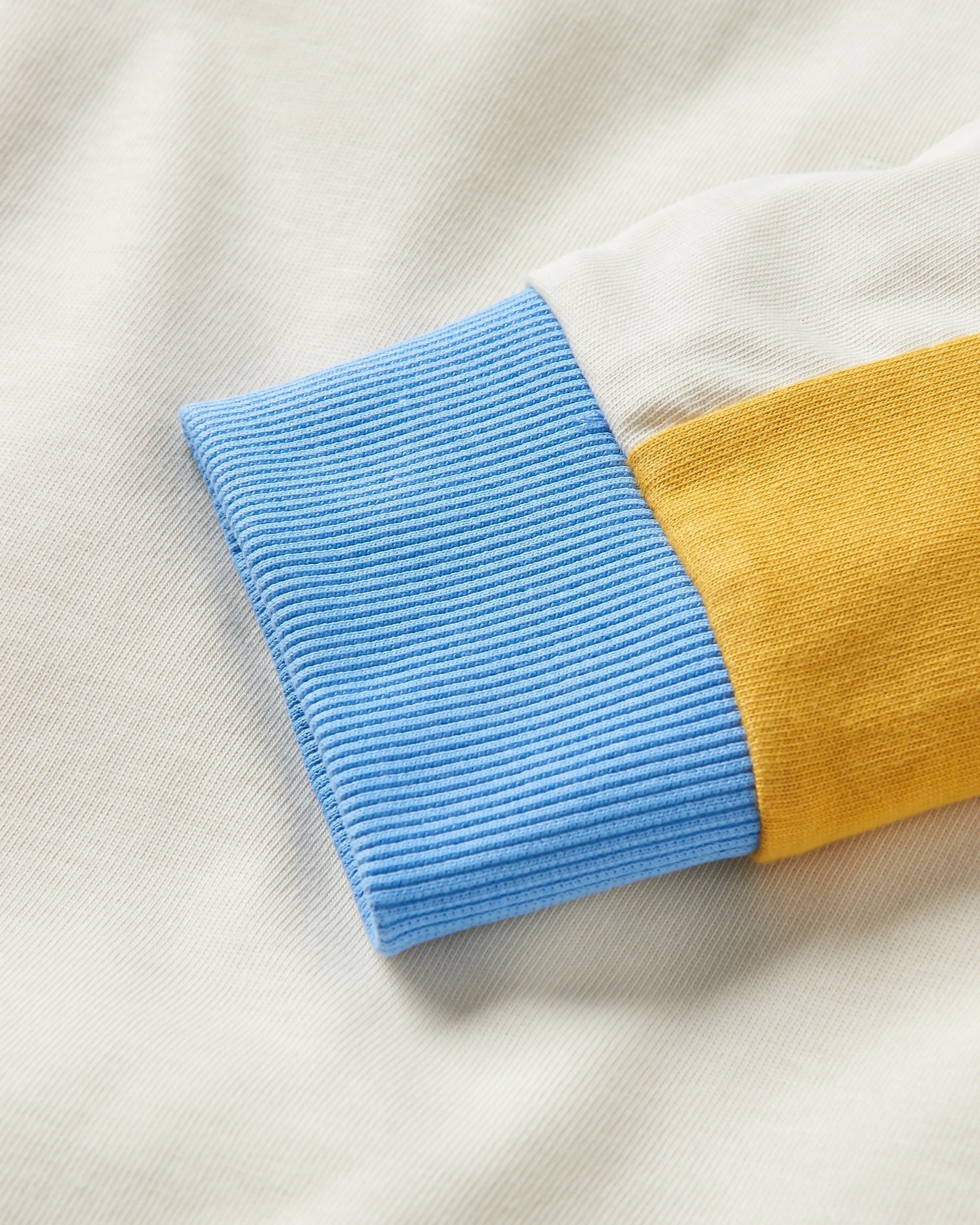 Graze Organic Cotton LS Top - Birch - Flatlay