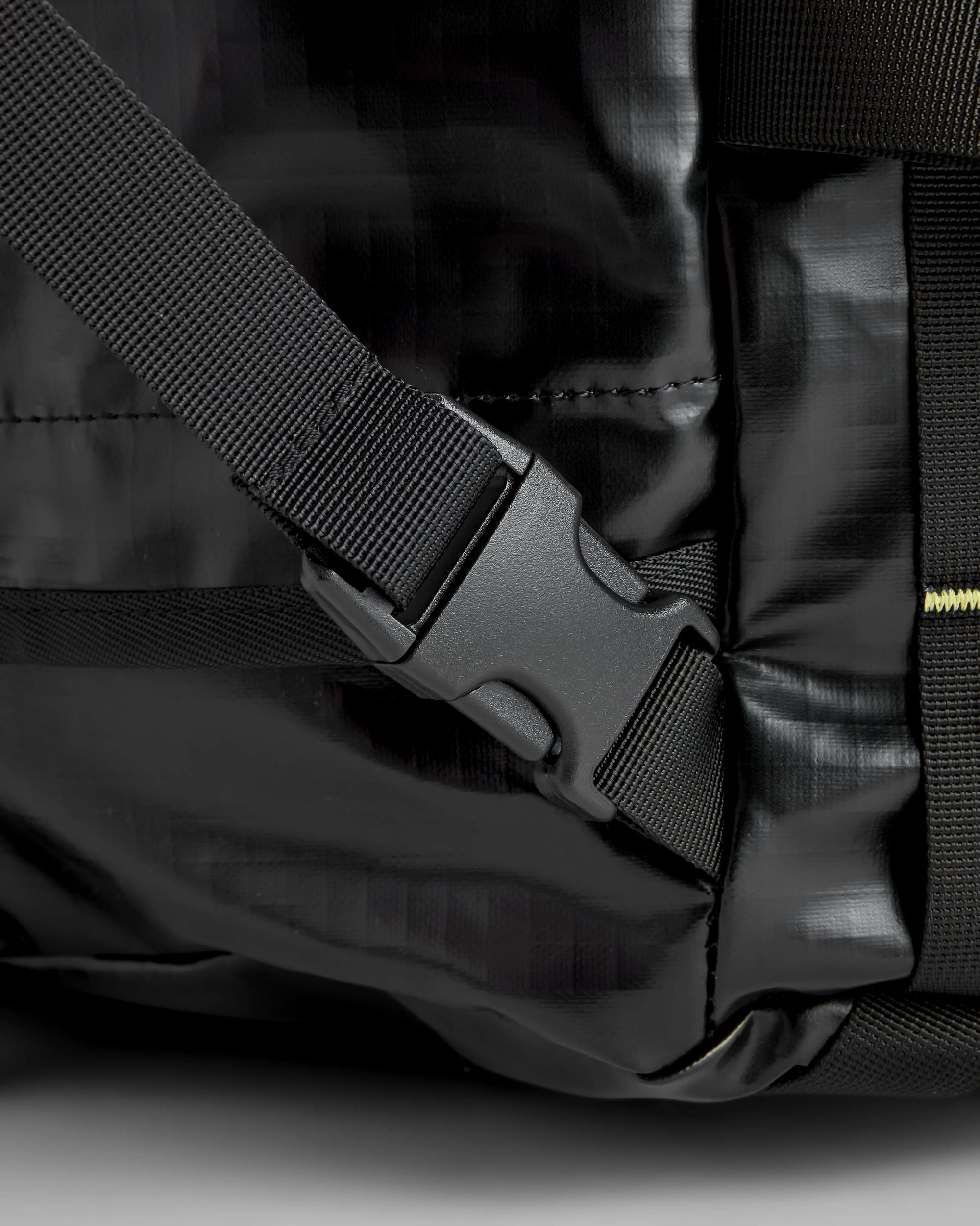 Roamer Recycled 60L Duffel Bag - Black - Flatlay