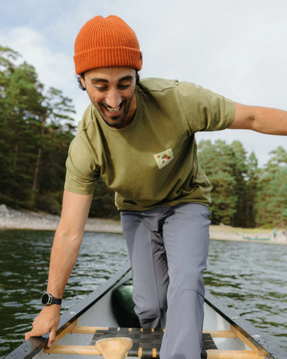 Lost On Purpose T-Shirt - Khaki - Lifestyle