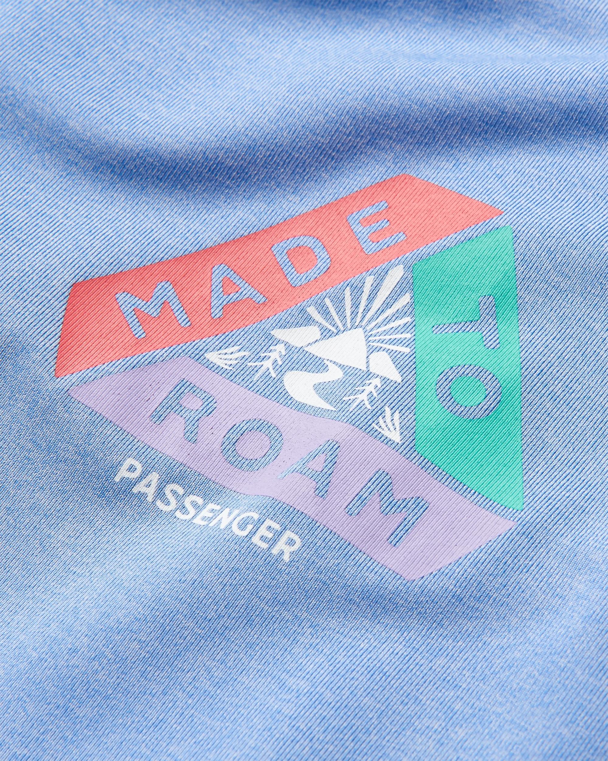 Twist Recycled Marl Active Vest - Cornflower Marl - Flatlay