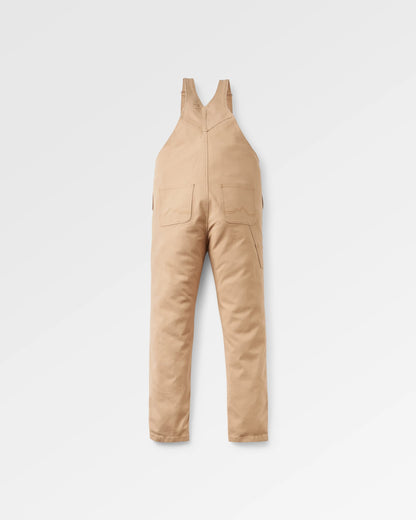 Vantage 2.0 Organic Cotton Dungaree - Biscuit - Flatlay