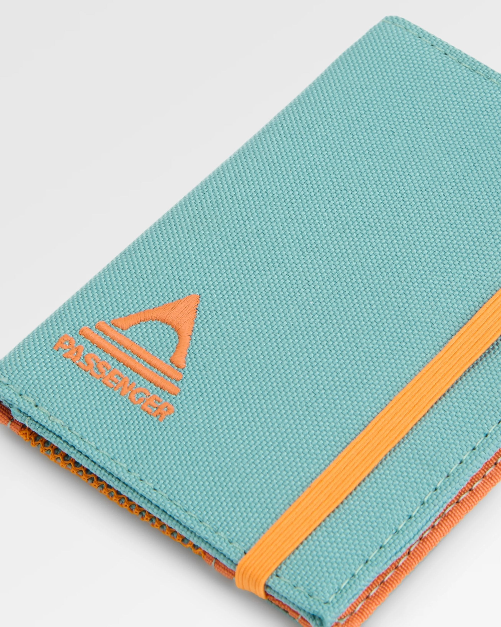 Essentials Recycled Wallet - Arctic/Retro Orange - Flatlay