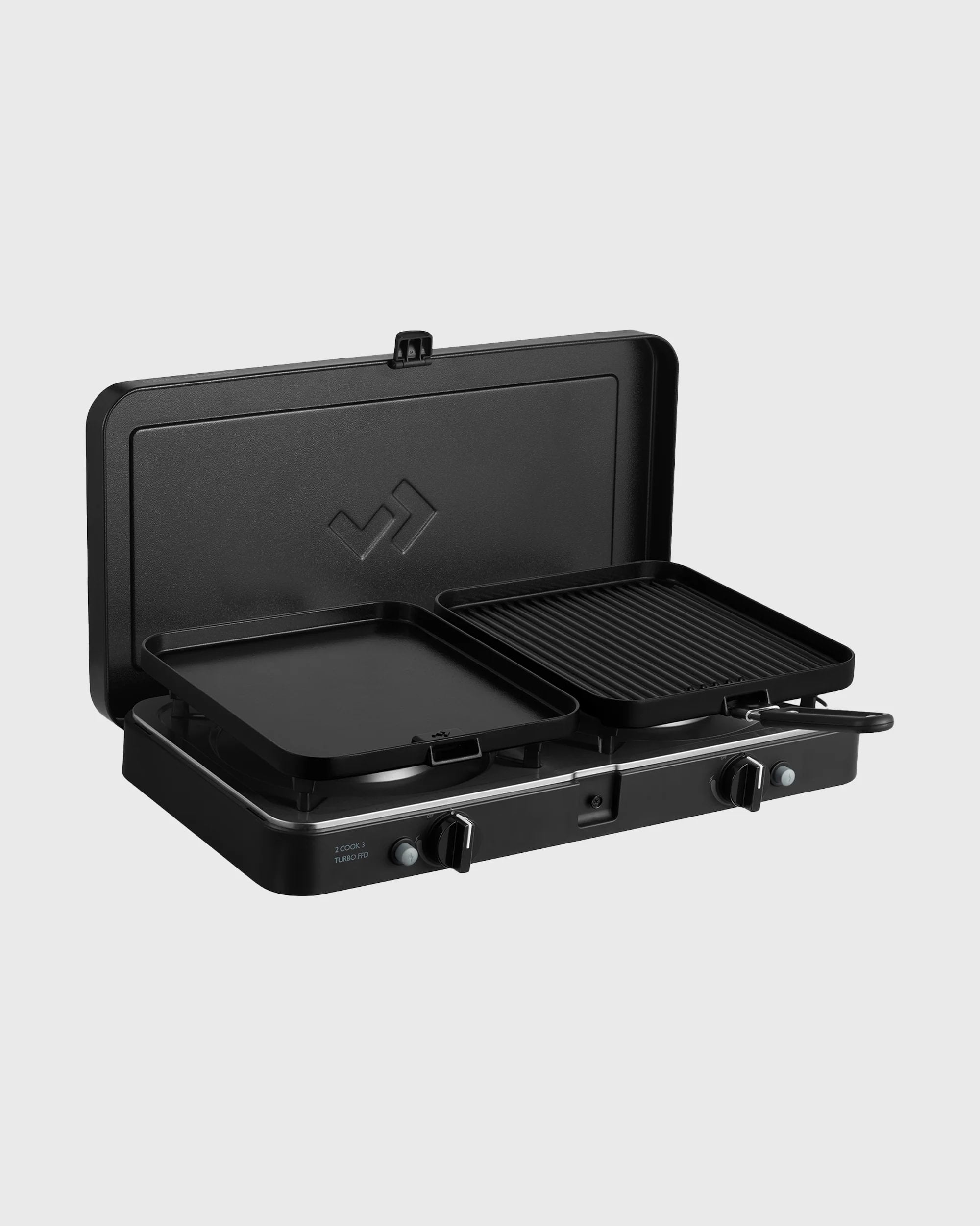 CADAC Dometic 2 Cook Turbo FFD Deluxe QR - Black - Flatlay