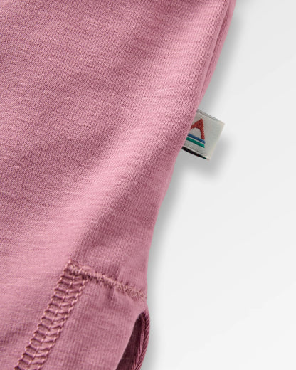 Roamscreen UPF50 Women's Hoodie - Pink Haze - Flatlay