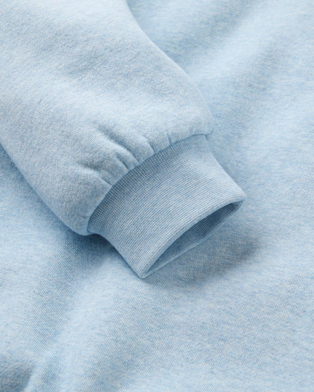 Legacy Sweatshirt - Faded Denim Marl - Flatlay