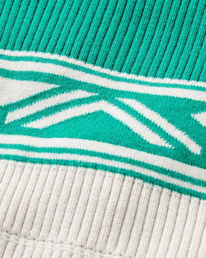 Nurture Organic Cotton Jumper - Greenlake - Flatlay