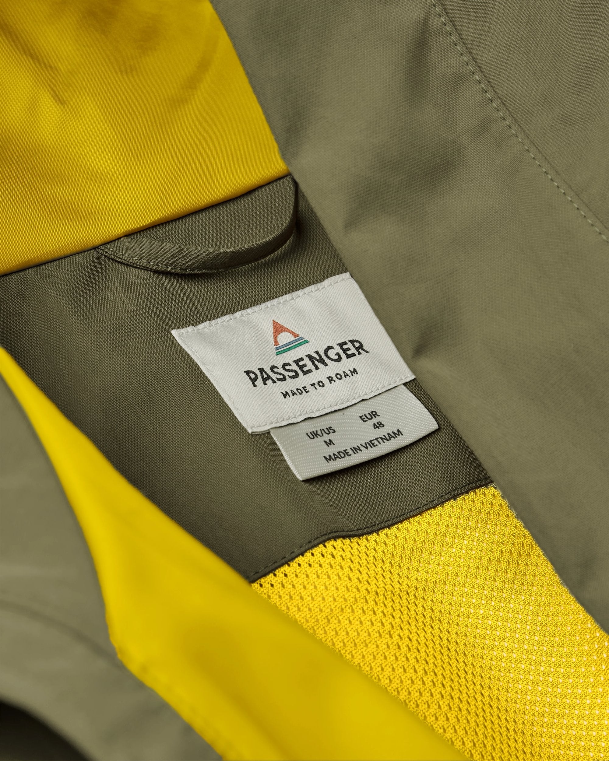 Overland Waterproof Jacket - Dark Olive - Flatlay