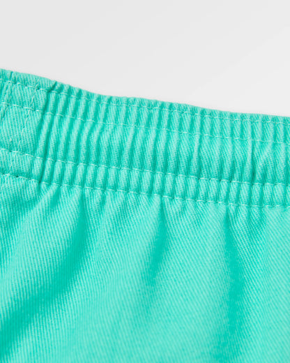 Flaris Cotton Short - Aquamarine - Flatlay
